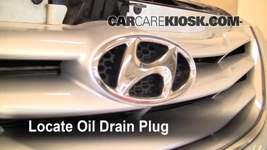 2011 Hyundai Sonata GLS 2.4L 4 Cyl. Oil Change Oil and Oil Filter